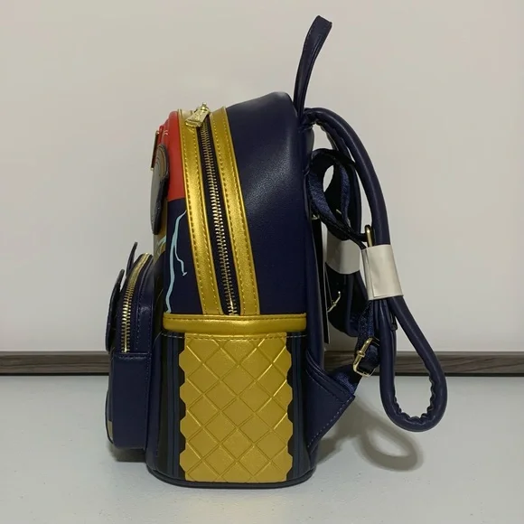 Loungefly Marvel Thor Love & Thunder Cosplay Mini Backpack & Wallet - Picture 5 of 13